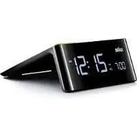 Braun BNC 016 BKEU LED-wekker, zwart