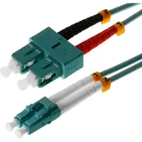 Helos Patch-Kabel LC Multi-Mode (M) bis SC multi-mode (M)
