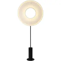 10 HEURES 10 Iris Totem Vloerlamp Ø 80 cm | Black Marble