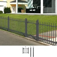 GAH Alberts Deur met enkel hek Chaussee Breedte: 96,5 cm, hoogte: 100 en 120 cm, verschillende kleuren