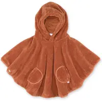Bemini Reisponcho 9-36m - Zacht comfort - Hazelnoot