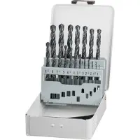 Kwb 421944 HSS Metaal-spiraalboorset 19-delig 1 mm, 1.5 mm, 2 mm, 2.5 mm, 3 mm, 3.5 mm, 4 mm, 4.5 mm, 5 mm, 5.5 mm, 6 mm, 6.5 mm, 7 mm, 8 mm, 8.5 mm, 9 mm, 9.5