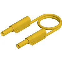 Hirschmann Test & Measurement MLS WS 50/1 ge Veiligheidsmeetsnoer Banaanstekker 4 mm Banaanstekker 4 mm 0.50 m Geel 1 stuk(s)