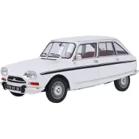 Norev Citroën Ami Super 1974 Meije White - Modelauto 1:18