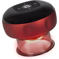 Nuvance - Elektrisch Cellulite Massage Apparaat - 12 Standen en Temperaturen - Volledig Lichaam - Cupping Cups Set Massage - Cellulite Cups - Hijama Cups - Anti Cellulitis
