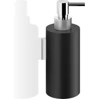 DECOR WALTHER Zeepdispenser Club WSP 3 Wandmodel Mat Zwart