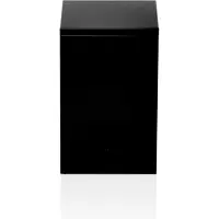 DECOR WALTHER Prullenbak TE 70 Softclose Pedal Bin Black Matt