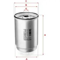 Sofima S 9960 NC Brandstoffilter