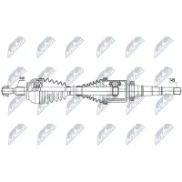 NTY NPW-FR-135 Aandrijfas
