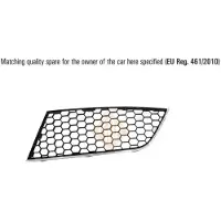 ISAM 0304763 Ventilatiegrille, bumper