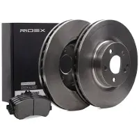 RIDEX 3405B1410 Remschijven en blokken