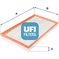 Ufi 30.658.00 Luchtfilter