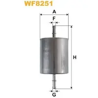 WIX FILTERS WF8251 Brandstoffilter