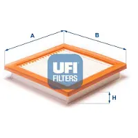 Ufi 30.B22.00 Luchtfilter