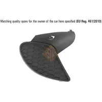 ISAM 0302716 Ventilatiegrille, bumper
