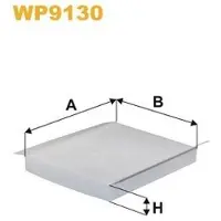 WIX FILTERS WP9130 Interieurfilter
