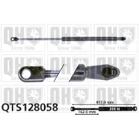 Quinton Hazell QTS128058 Gasveer achterklep