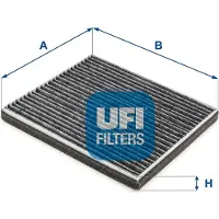Ufi 54.264.00 Interieurfilter