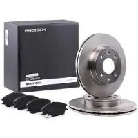 RIDEX 3405B0101 Remschijven en blokken