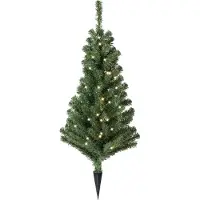 Kaemingk Kerstboom/steker d43h90cm grn/wwt