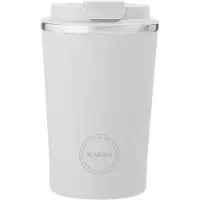 Aya & Ida AYA&IDA - CUP2GO - thermosbeker - koffiebeker - coffee to go - reisbeker - meenemen - 380ml - WINTER WHITE