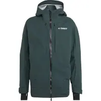 Adidas Terrex 3-Layer Ski- en snowboardjas heren Donkergroen M