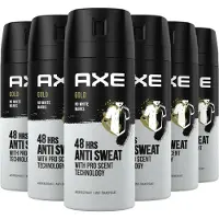 Axe 6x Anti-transpirant Spray Gold 150 Ml