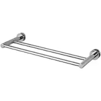 Haceka Adoria handdoekhouder 36cm RVS look tbv radiator