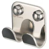 Haceka Ixi Dubbele haak polished chroom 1181614