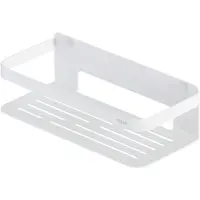 Tiger Doucherek Caddy - Schroeven - Rvs - Wit - 24x7x10,6cm