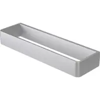 Haceka Aline gasten handdoekhouder geborsteld aluminium