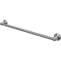 Haceka Allure enkele handdoekhouder 62cm RVS geborsteld