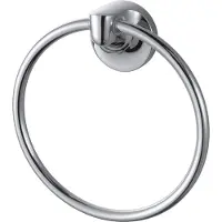 Haceka Aspen handdoekring chroom