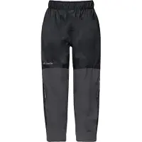 Vaude Kids Escape Pants VI, regenbroek, zwart