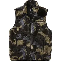 Brandit Bodywarmer beige / donkerbeige / blauw / donkergroen