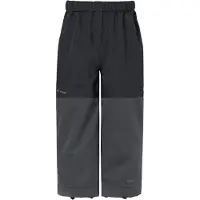 Vaude - Kid's Caprea Rain Pants - Regenbroek 158/164, grijs/zwart