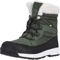 ZigZag Snowboots 'Wranden' groen / zwart / wit