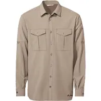 Vaude - Rosemoor L/S Shirt II - Overhemd L, beige