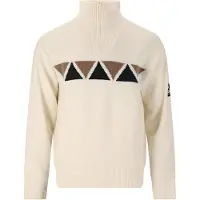 SOS Trui 'Aboda' bruin / donkerbruin / offwhite