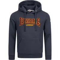 Lonsdale Sweatshirt 'Classic' navy / oranje / bordeaux