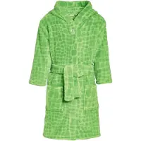 Playshoes Badjas blauw / groen / lichtgroen
