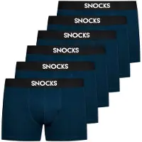 Snocks Boxershorts donkerblauw