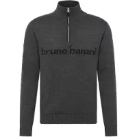 Bruno Banani Trui 'BALLARD' grijs / zwart