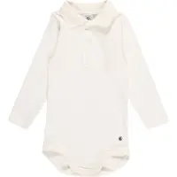 Petit Bateau Rompertje/body nachtblauw / wit