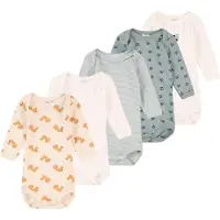 Petit Bateau Kinder bodies BODY US ML RITON PACK X5 kind 12 maanden
