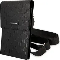 Karl Lagerfeld Saffiano Monogram Portemonnee-telefoontasje
