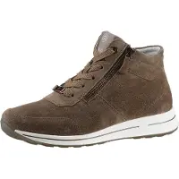 Ara Veterlaarzen 'Schnürstiefelette Damen 12-24808 95 Echtleder in grau' grijs