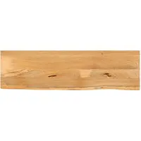vidaXL Tafelblad met natuurlijke rand 100x40x3,8 cm massief mangohout