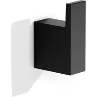 DECOR WALTHER Haakje Contract HAK1 Single Black Matt