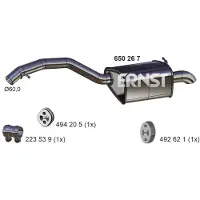 ERNST 650267 Einddemper
